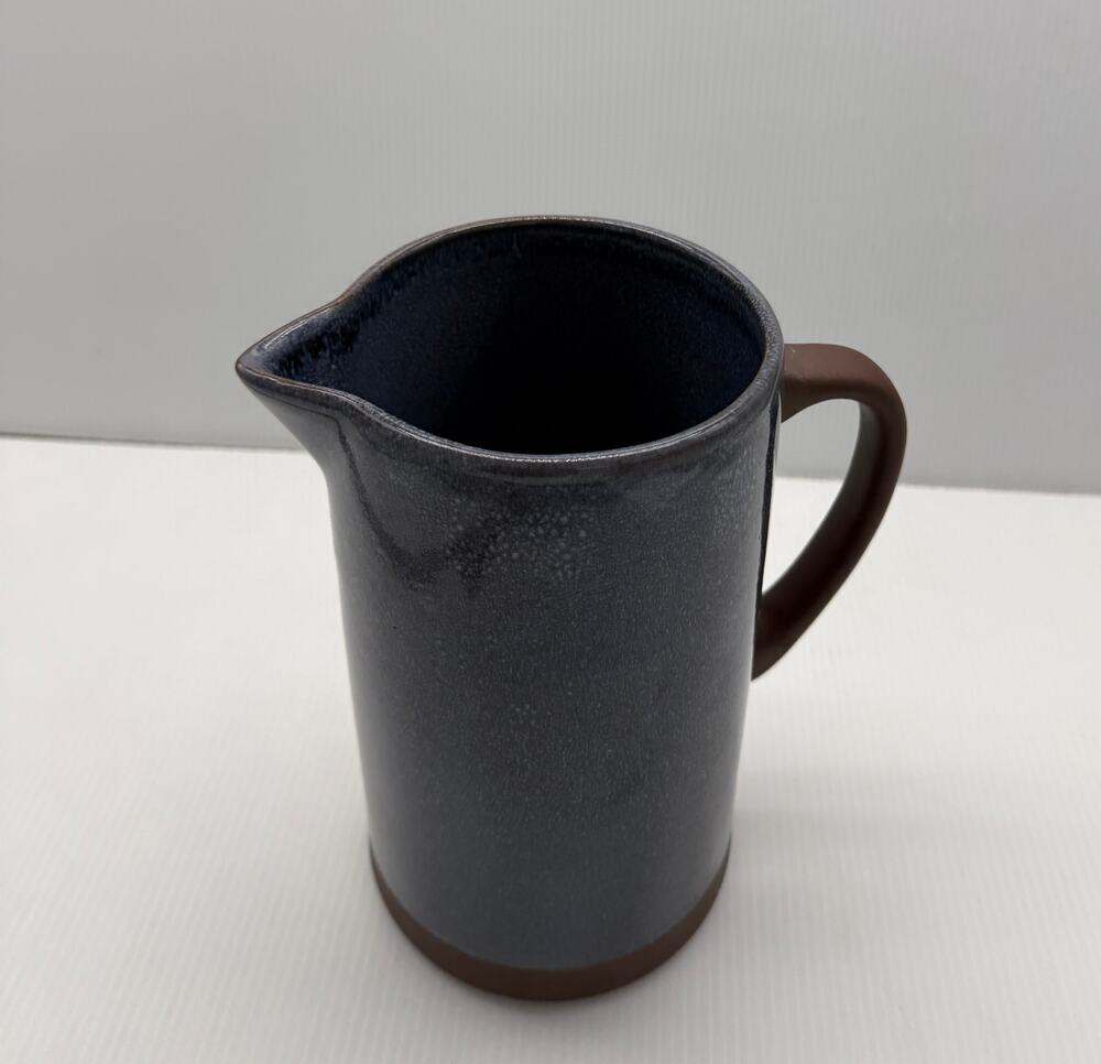 Levi Strauss & Co. Denim Blue Stoneware Pitcher